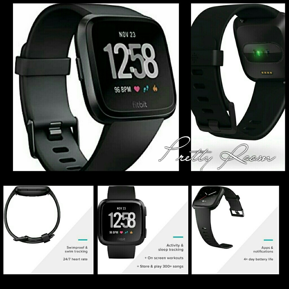 Fitbit Versa Smart Watch for Women & Men
